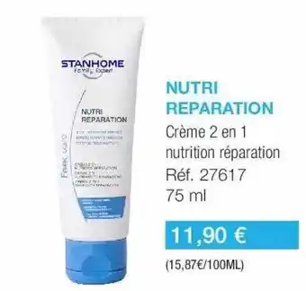 Stanhome Nutri Reparation offre