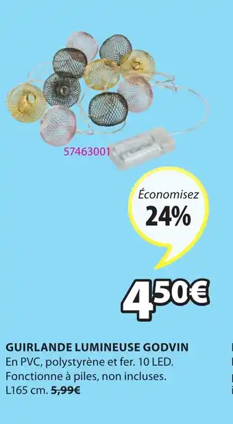 JYSK Guirlande lumineuse Godvin offre