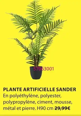 JYSK Plante artificielle Sander offre