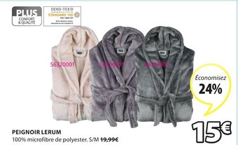 JYSK Peignoir Lerum offre