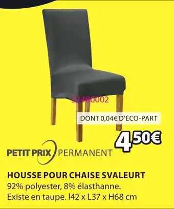 JYSK Housse pour chaise Svaleurt offre