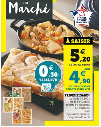U Express Tripes Bigard offre