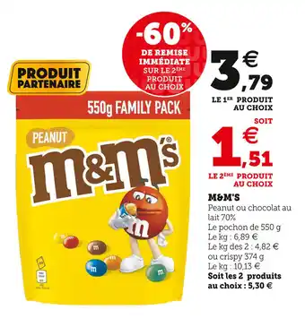 M&M's