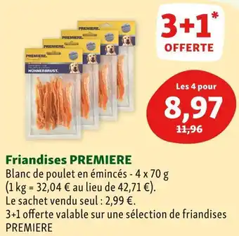 Maxi Zoo Premiere friandises offre