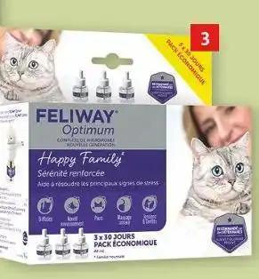 Maxi Zoo Feliway pack de 3 recharges feliway optimum offre