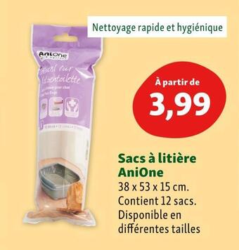 Maxi Zoo Anione sacs à litière offre