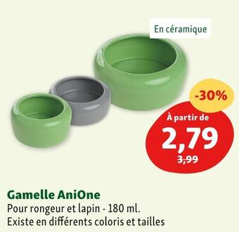 Maxi Zoo Anione gamelle offre