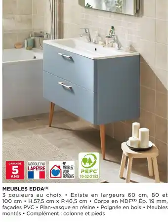 Lapeyre Meubles edda offre