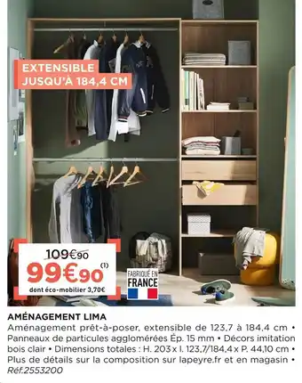 Lapeyre Aménagement lima offre
