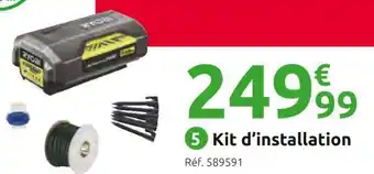 Mr Bricolage Ryobi kit d’installation offre