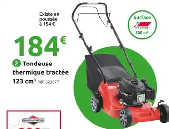 Mr Bricolage Inventiv tondeuse thermique tractée t3041tb offre