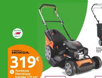 Mr Bricolage Honda tondeuse thermique tractée gmh 51 offre