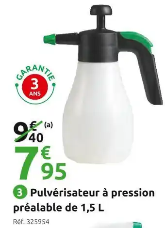 Mr Bricolage Inventiv pulvérisateur à pression offre