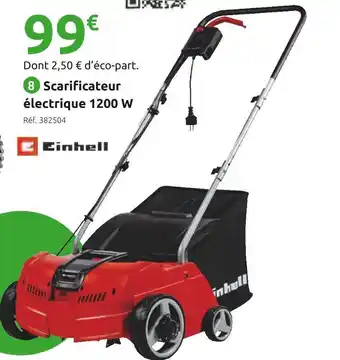 Mr Bricolage Einhell scarificateur électrique gc-sa 1231/1 offre