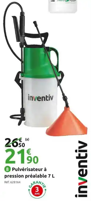 Mr Bricolage Inventiv pulvérisateur à pression préalable offre