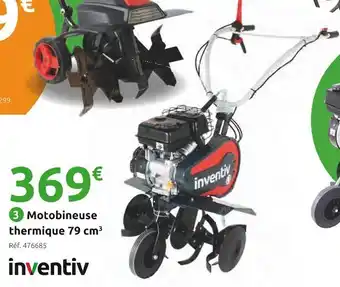 Mr Bricolage Inventiv motobineuse thermique 79 cm3 offre