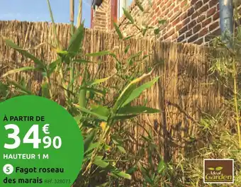 Ideal garden fagot roseau des marais