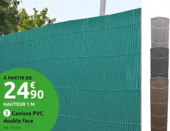 Mr Bricolage Canisse pvc double face offre