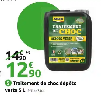 Seko traitement de choc dépôts verts 5 l