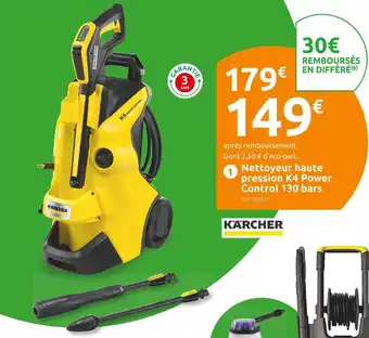 Mr Bricolage Kärcher nettoyeur haute pression k4 power control offre