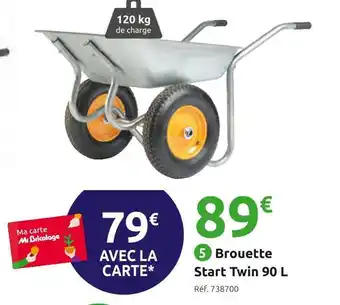 Brouette start twin