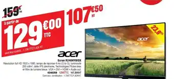 Plein ciel Ecran R240HYBiDX offre