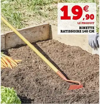 Binette Ratissoire 140 cm