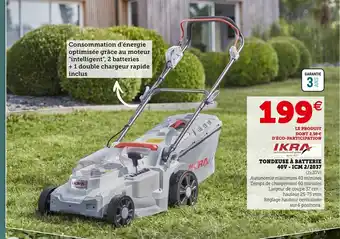 Super U Tondeuse à Batterie 40V - ICM 2/2037 offre