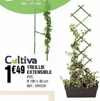 La Foir'Fouille Treillis Extensible offre