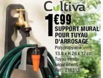 La Foir'Fouille Support Mural Pour Tuyau d'Arrosage offre