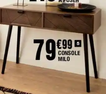 La Foir'Fouille Console Milo offre