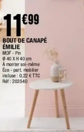 La Foir'Fouille Bout de Canapé offre