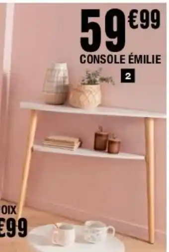 La Foir'Fouille Console Émilie offre