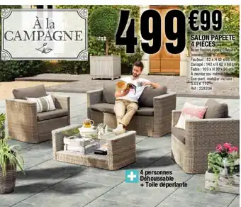 La Foir'Fouille Salon Papeete 4 Pièces offre