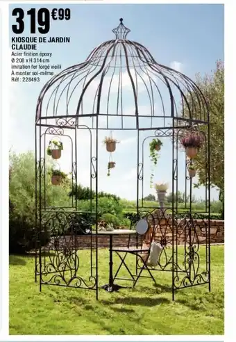 La Foir'Fouille Kiosque de Jardin offre