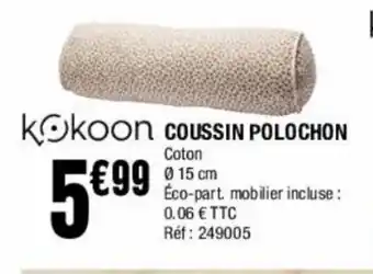 Coussin Polochon
