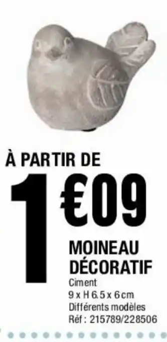 La Foir'Fouille Moineau Décoratif offre