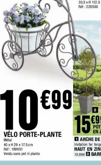 La Foir'Fouille Vélo Porte-Plante offre