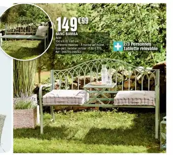 La Foir'Fouille Banc Bamba offre