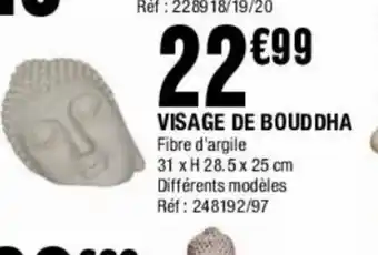 La Foir'Fouille Visage de Bouddha offre