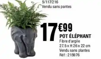 La Foir'Fouille Pot Éléphant offre