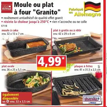 Norma Moule ou plat à four offre