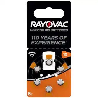 Action Piles pour appareils auditifs rayovac offre