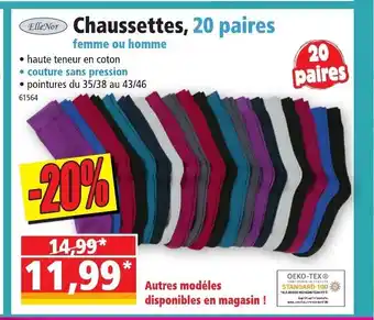 Norma Chaussettes, offre