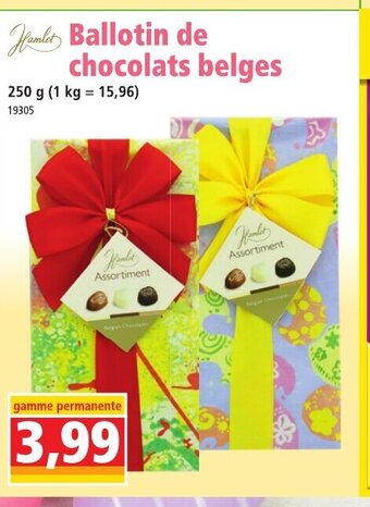 Norma Ballotin De Chocolats Belges offre