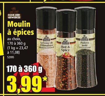 Norma Moulin A épices offre