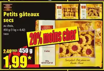 Norma Petits Gateaux Secs offre