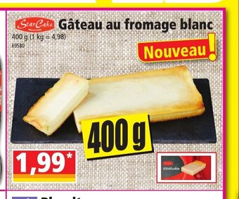 Norma Gateau Au Fromage Blanc offre