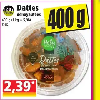 Norma Dattes offre