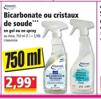 Bicarbonate Ou Cristaux De Soude